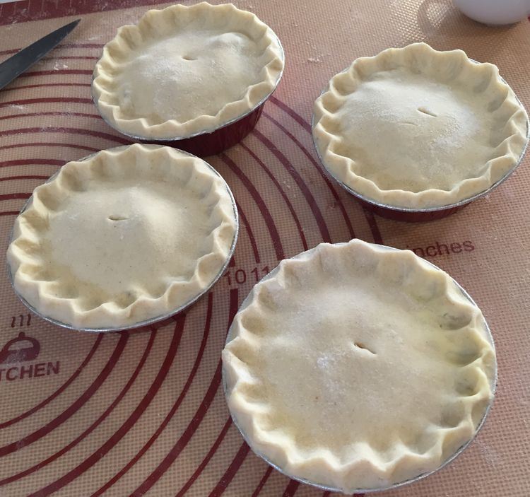 Comfort food, a wonderful Chicken Pie inspired by Pukka Pies